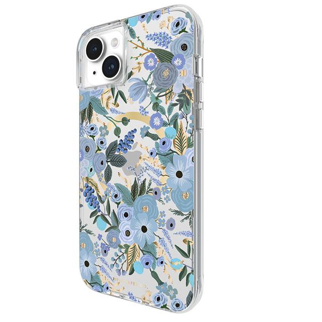 【iPhone15 Plus ケース】MagSafe対応 抗菌 リサイクル材料 Garden Party Blueサブ画像