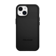 【iPhone15/14/13 ケース】MagSafe対応 抗菌 リサイクル材料 Protector (Black)