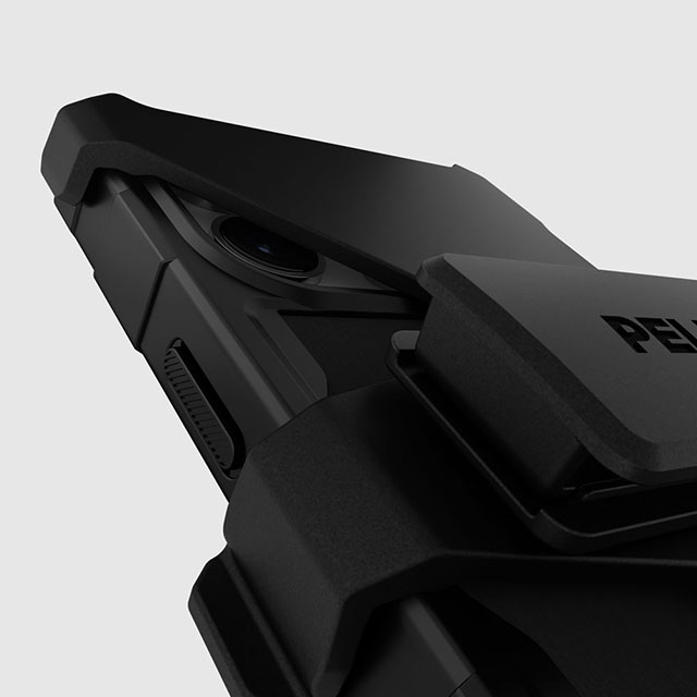 【iPhone15 Pro Max ケース】MagSafe対応 スタンド機能付きホルスター付属抗菌 リサイクル材料 Shield (Black)サブ画像