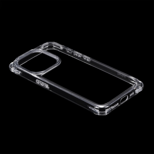 【iPhone15 Pro ケース】エアポケット搭載ハイブリッドケース 「UTILO Anti-Shock」 (クリア)サブ画像