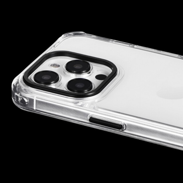 【iPhone15 Pro ケース】カメラ保護ハイブリッドケース 「UTILO Cam Tough」 (ブラック)サブ画像