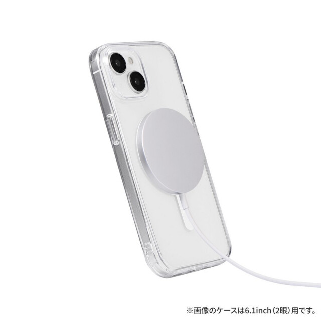 【iPhone15 Pro ケース】高速充電対応ハイブリッドケース 「UTILO charge」 (クリア)サブ画像