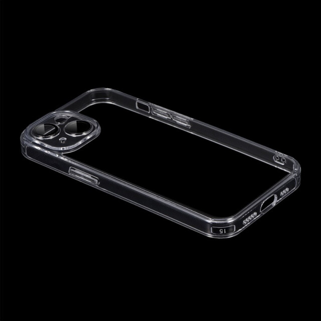 【iPhone15 ケース】カメラレンズ保護ハイブリッドケース 「UTILO All Cover」 (クリア)サブ画像