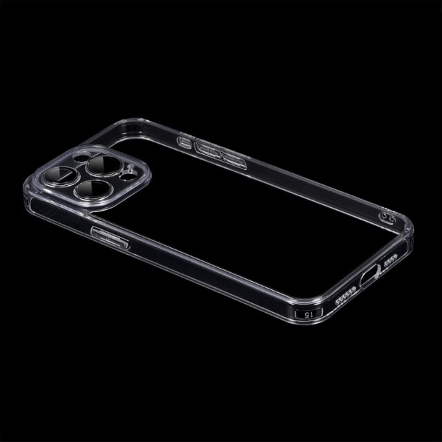 【iPhone15 Pro Max ケース】カメラレンズ保護ハイブリッドケース 「UTILO All Cover」 (クリア)サブ画像