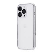 【iPhone15 Pro ケース】カメラレンズ保護ガラスハイブリッドケース 「UTILO All Glass Cover」 (クリア)