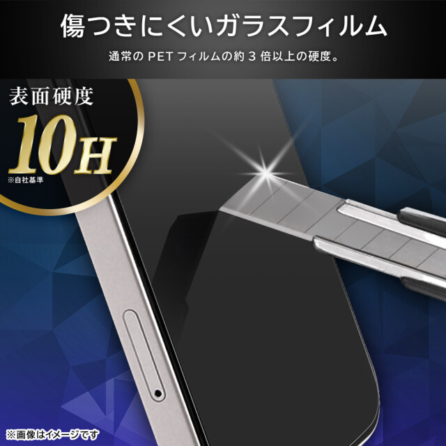 【iPhone15/15 Pro フィルム】Like standard ガラスフィルム 10H (ブルーライトカット 光沢)サブ画像