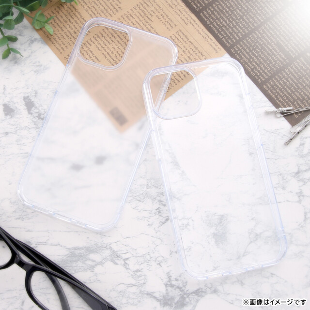 【iPhone15 Plus ケース】ガラスハイブリッドケース (クリア)サブ画像