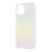 【iPhone15 ケース】ハイブリッドガラスケース (マット/オーロラ)