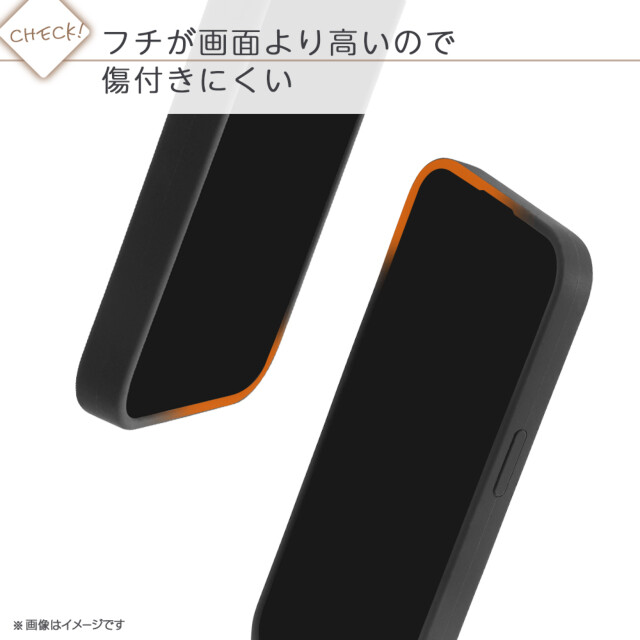 【iPhone15 Pro Max ケース】ハイブリッドシリコンケース (コーラルオレンジ)サブ画像