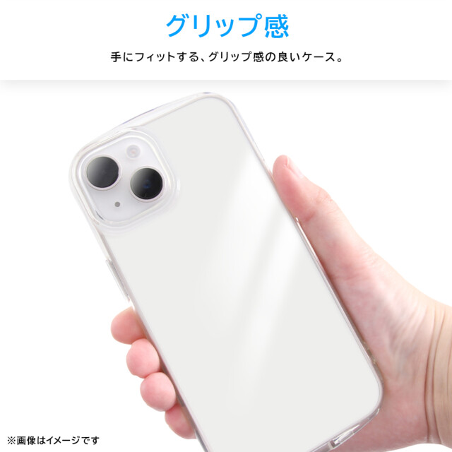 【iPhone15/14/13 ケース】耐衝撃 TPUソフトケース PIKATEL (雲)サブ画像