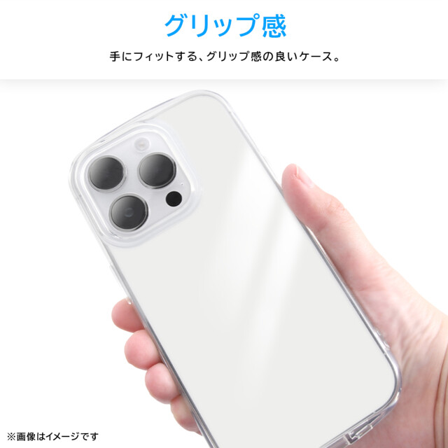 【iPhone15 Pro ケース】耐衝撃 TPUソフトケース PIKATEL (グラデーション_パープル)サブ画像