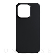 【iPhone15 Pro ケース】Air jacket (Rubber Black)