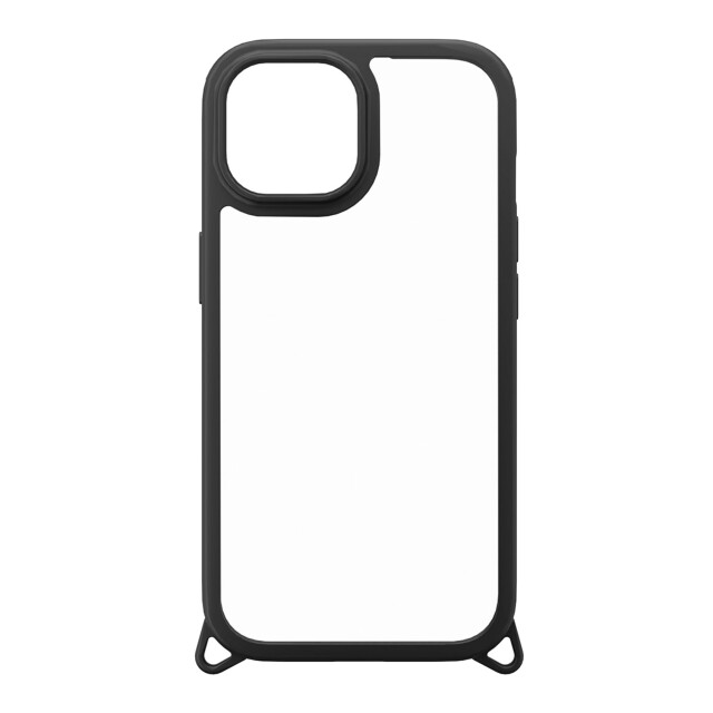 【iPhone15 Plus ケース】クリアタフケース (ブラック)サブ画像