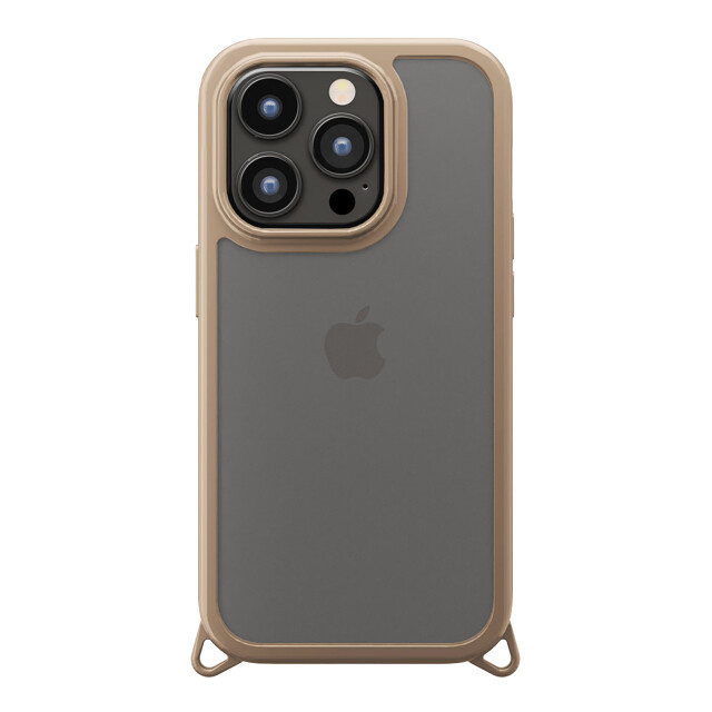 iPhone15 Pro Max ケース】クリアタフケース (ベージュ) PGA | iPhone 