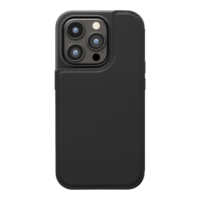 【iPhone15 Pro ケース】バックフリップケース (ブラック)サブ画像