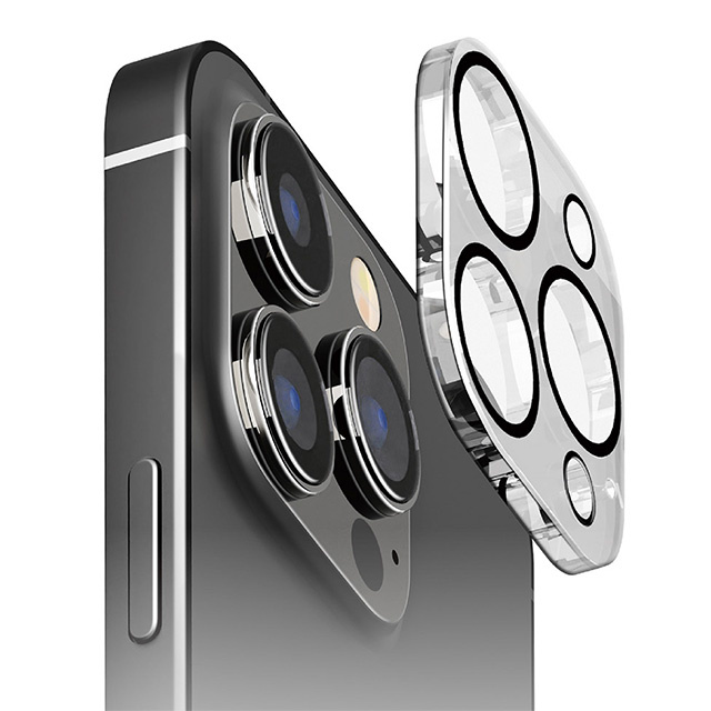 iPhone15 Pro/15 Pro Max フィルム】カメラフルプロテクター (クリア) PGA iPhoneケースは UNiCASE