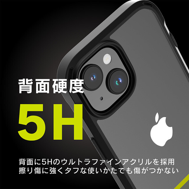 【iPhone15 ケース】[GRAV] 衝撃吸収 ハイブリッドケース (オリーブドラブ)サブ画像