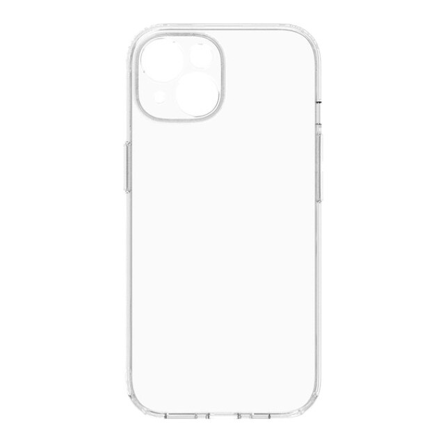 【iPhone15 ケース】[GLASSICA Solid] 超精密設計 背面ガラスケース (クリア)