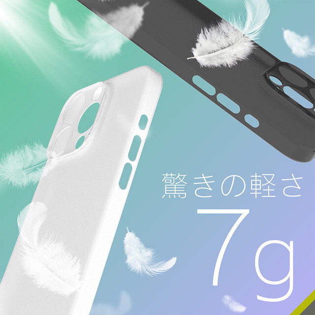 【iPhone15 Pro ケース】[AIR-REAL Solid] 超精密設計 超極薄軽量ケース (フロステッドホワイト)サブ画像