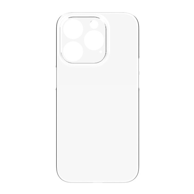 iPhone15 Pro ケース】[AIR-REAL INVISIBLE] 超精密設計 極薄軽量