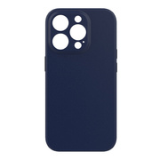 【iPhone15 Pro ケース】[NUNO] MagSafe対応 バックケース (フラットネイビー)