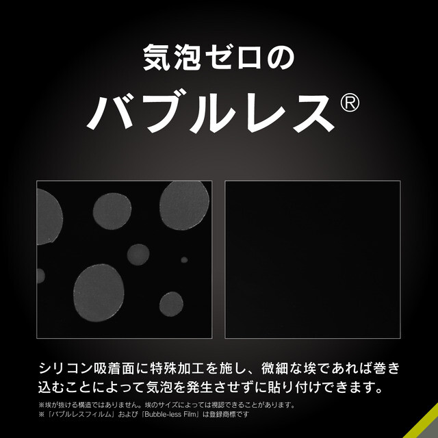 【iPhone15/15 Pro/14 Pro フィルム】[FLEX 3D] 反射防止 複合フレームガラス ブラックサブ画像