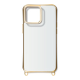【iPhone15 Pro ケース】新形状ケース METAL CASE (ゴールド)
