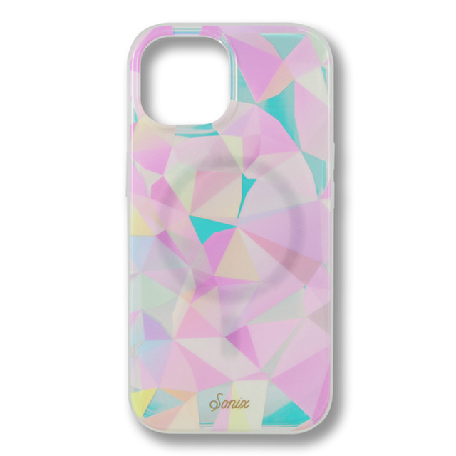 【iPhone15 ケース】MagSafe対応 Glam Prismatic