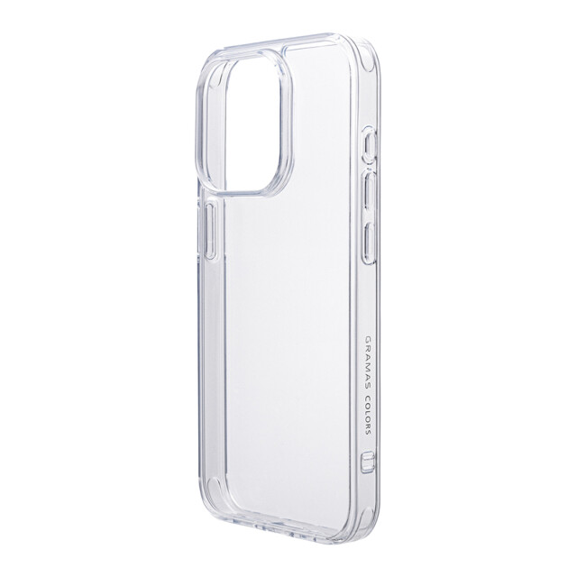 【iPhone15 Pro ケース】“Glassty” ガラスハイブリッドケース (クリア)goods_nameサブ画像