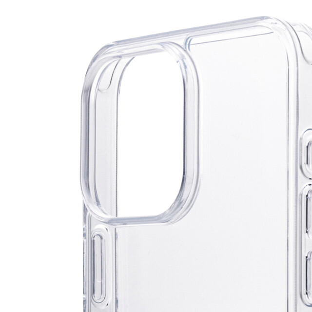【iPhone15 Pro Max ケース】“Glassty” ガラスハイブリッドケース (クリア)サブ画像