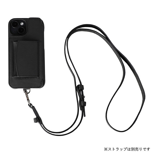 【iPhone15 ケース】POCHE (ブラック)サブ画像
