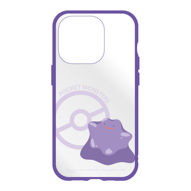 【iPhone15 Pro ケース】ポケットモンスター IIII fit Clear (メタモン)