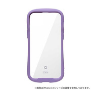 【iPhone15 Plus ケース】iFace Reflection強化ガラスクリアケース (パープル)