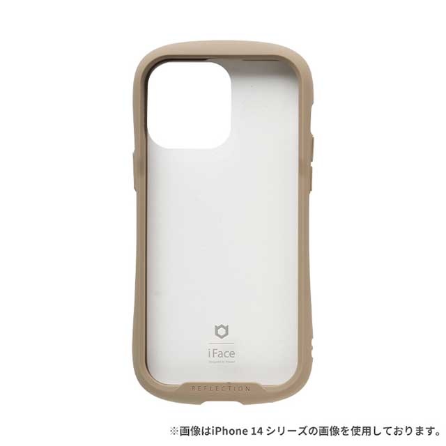 【iPhone15 Pro Max ケース】iFace Reflection強化ガラスクリアケース (ベージュ)