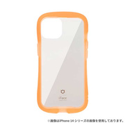 【iPhone15 ケース】iFace Reflection Neo 強化ガラスクリアケース (クリアオレンジ)