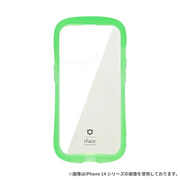 【iPhone15 Pro ケース】iFace Reflection Neo 強化ガラスクリアケース (クリアグリーン)