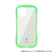 【iPhone15 Plus ケース】iFace Reflection Neo 強化ガラスクリアケース (クリアグリーン)