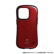 【iPhone15 Pro ケース】iFace First Class Metallicケース (シャイニーレッド)