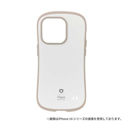 【iPhone15 Pro ケース】iFace First Class Cafeケース (ミルク)