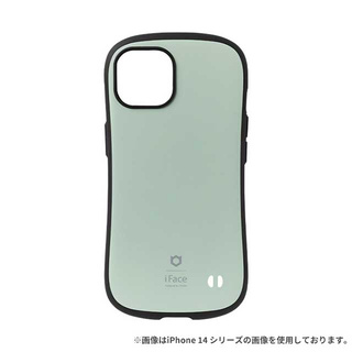 【iPhone15 ケース】iFace First Class KUSUMIケース (くすみグリーン)