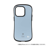 【iPhone15 Pro ケース】iFace First Class KUSUMIケース (くすみブルー)