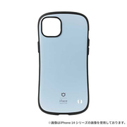 【iPhone15 Plus ケース】iFace First Class KUSUMIケース (くすみブルー)