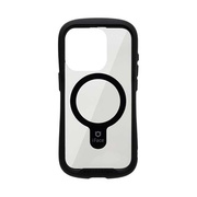 【iPhone15 Pro ケース】iFace Reflection Magnetic強化ガラスクリアケース (ブラック)
