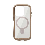 【iPhone15 Pro ケース】iFace Reflection Magnetic強化ガラスクリアケース (ベージュ)