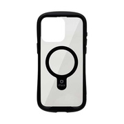 【iPhone15 Pro Max ケース】iFace Reflection Magnetic強化ガラスクリアケース (ブラック)
