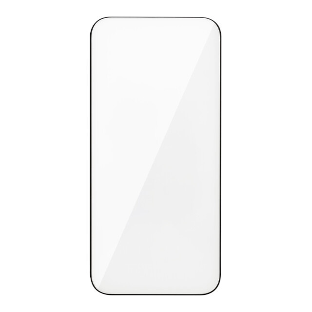 【iPhone15 Pro フィルム】iFace Round Edge Tempered Glass Screen Protector ラウンドエッジ強化ガラス 液晶保護シート (ブラック)