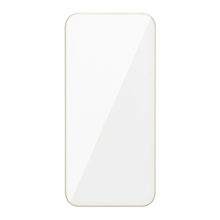 【iPhone15 Pro フィルム】iFace Round Edge Tempered Glass Screen Protector ラウンドエッジ強化ガラス 液晶保護シート (ベージュ)