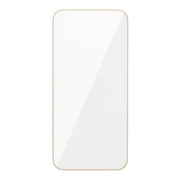【iPhone15 Plus/14 Pro Max フィルム】iFace Round Edge Tempered Glass Screen Protector ラウンドエッジ強化ガラス 液晶保護シート (ベージュ)