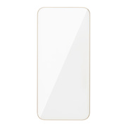 【iPhone15 Pro Max フィルム】iFace Round Edge Tempered Glass Screen Protector ラウンドエッジ強化ガラス 液晶保護シート (ベージュ)