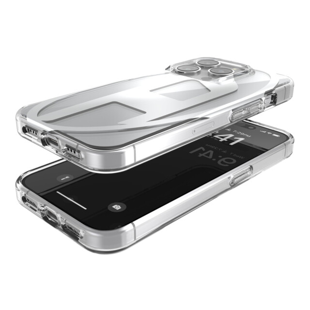 【iPhone15 Pro ケース】Oval D Clear (SilverMetallic)サブ画像